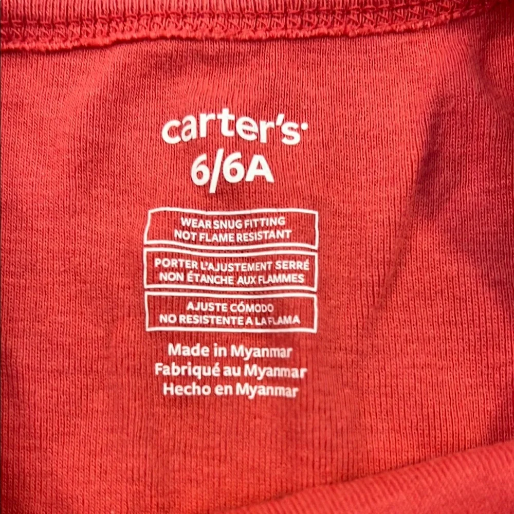 Carter's Red Kids Pajamas